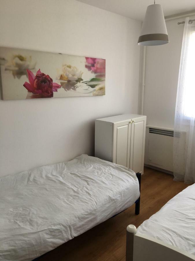 Appartement Deux Chambres Salon Parking Rouen Kindarena Exterior foto